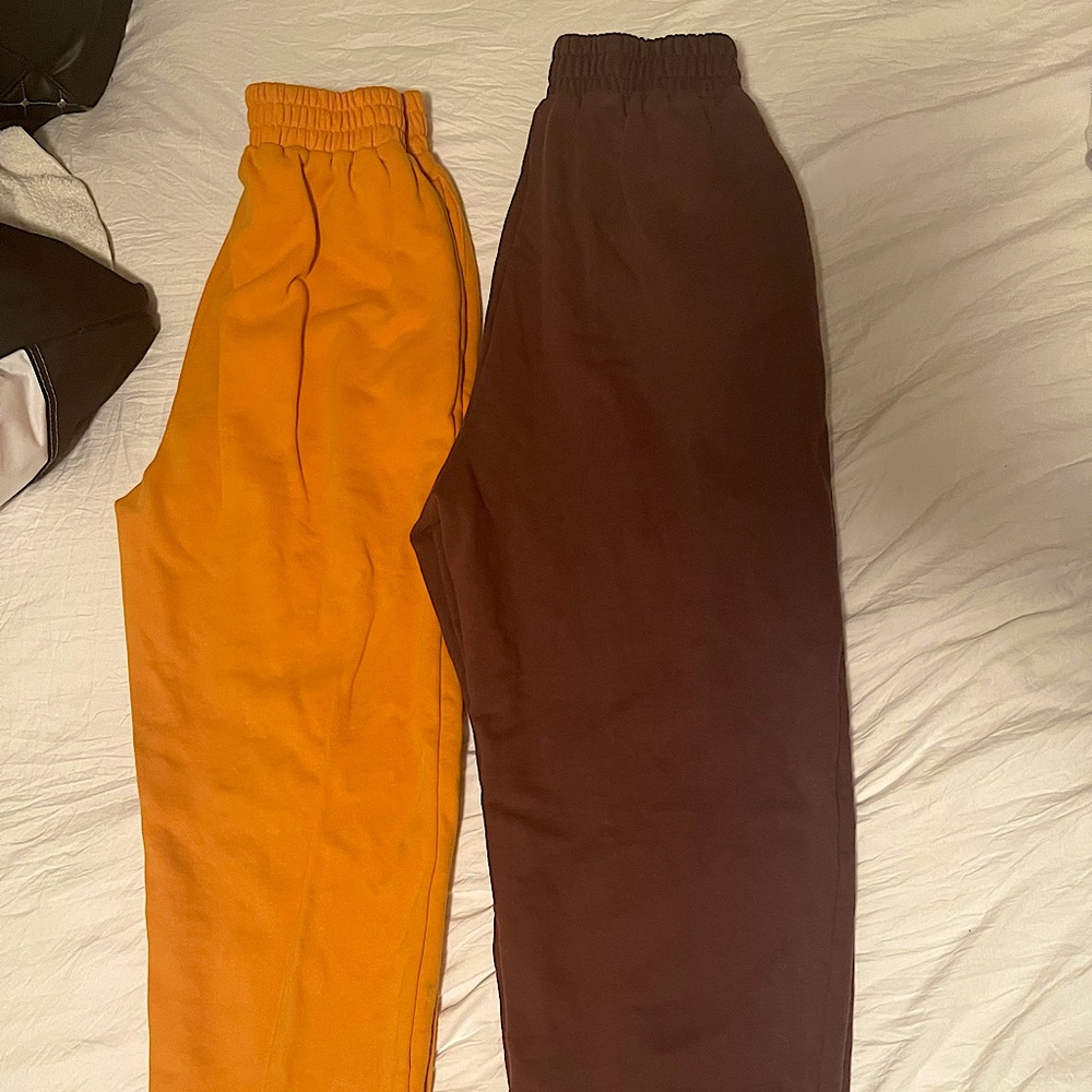 2 pairs naked wardrobe sweat pants
